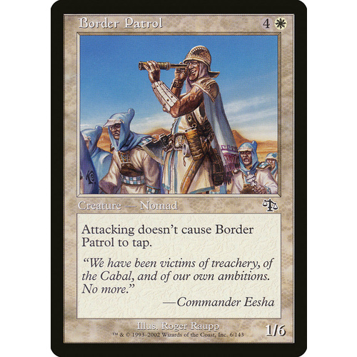 Border Patrol FOIL - JUD