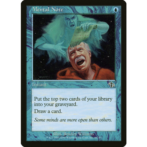 Mental Note FOIL - JUD