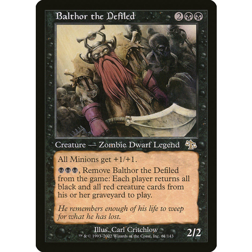 Balthor the Defiled FOIL - JUD