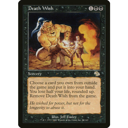 Death Wish FOIL - JUD
