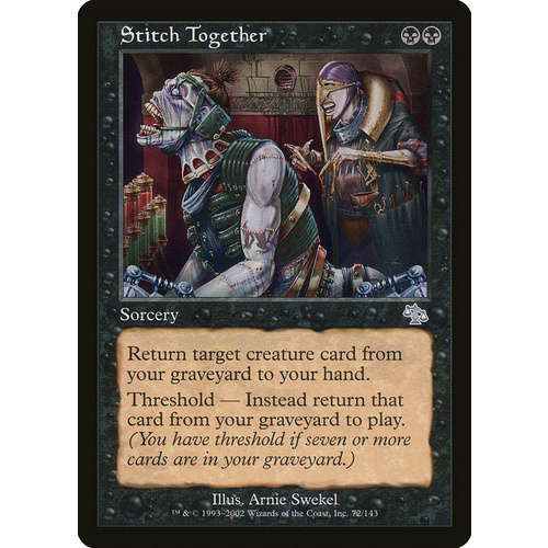 Stitch Together FOIL - JUD