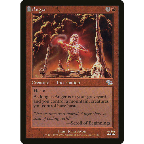 Anger FOIL - JUD