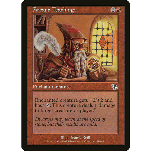 Arcane Teachings FOIL - JUD