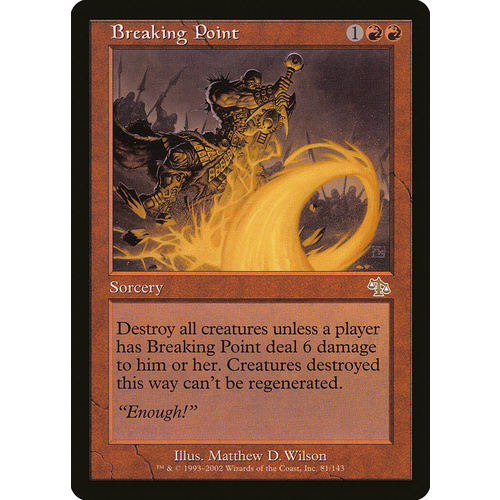 Breaking Point FOIL - JUD