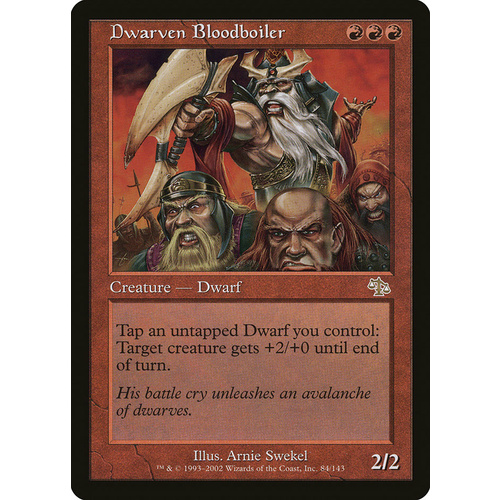 Dwarven Bloodboiler FOIL - JUD