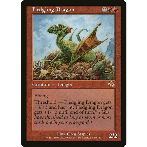 Fledgling Dragon FOIL - JUD