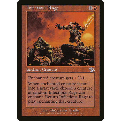 Infectious Rage FOIL - JUD