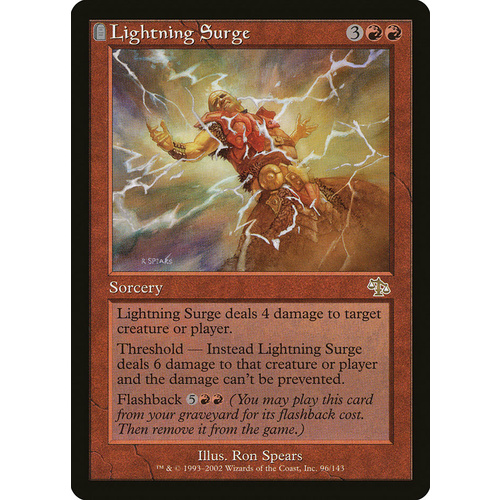 Lightning Surge FOIL - JUD