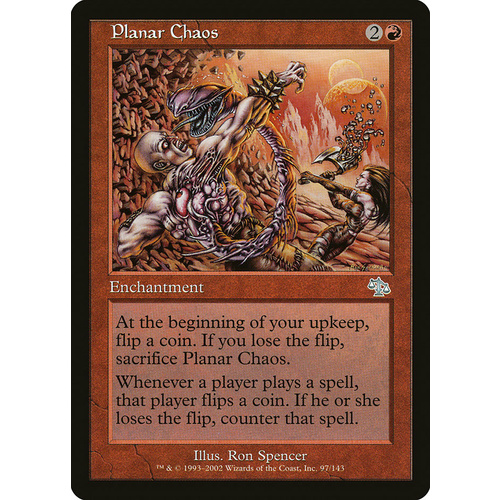 Planar Chaos FOIL - JUD