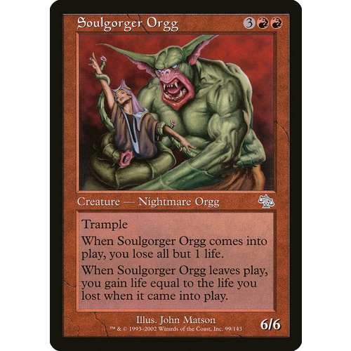 Soulgorger Orgg FOIL - JUD