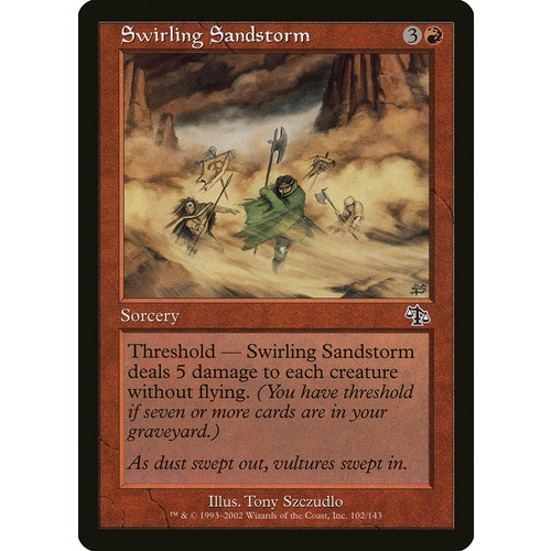 Swirling Sandstorm FOIL - JUD