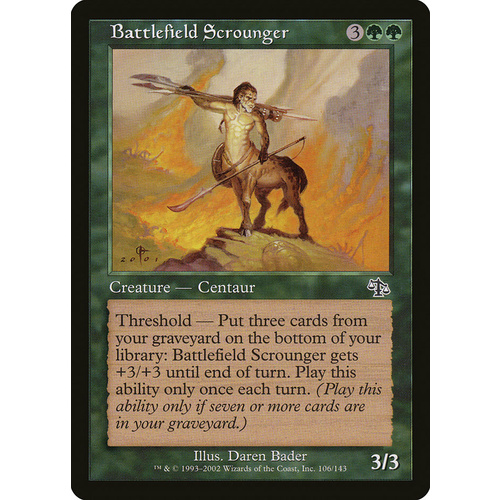Battlefield Scrounger FOIL - JUD