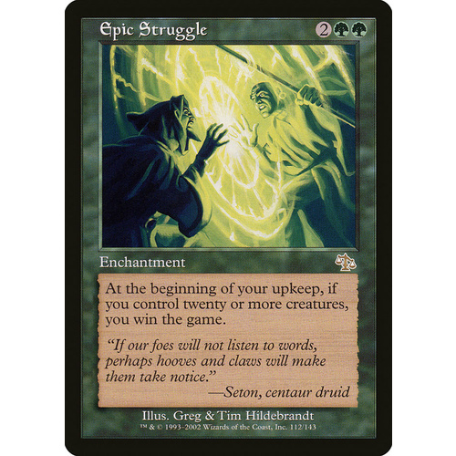 Epic Struggle FOIL - JUD