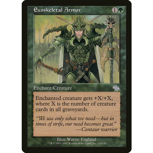Exoskeletal Armor FOIL - JUD