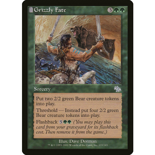 Grizzly Fate FOIL - JUD