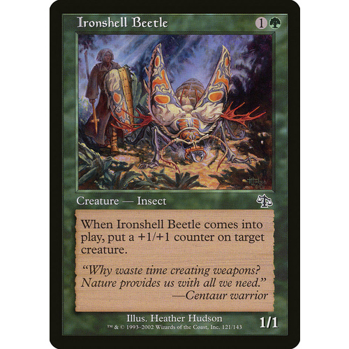 Ironshell Beetle FOIL - JUD