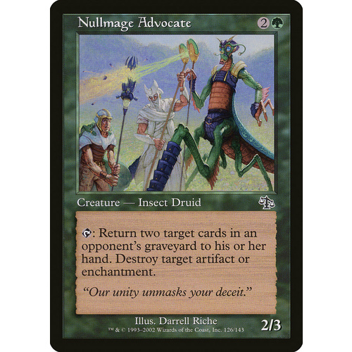 Nullmage Advocate FOIL - JUD