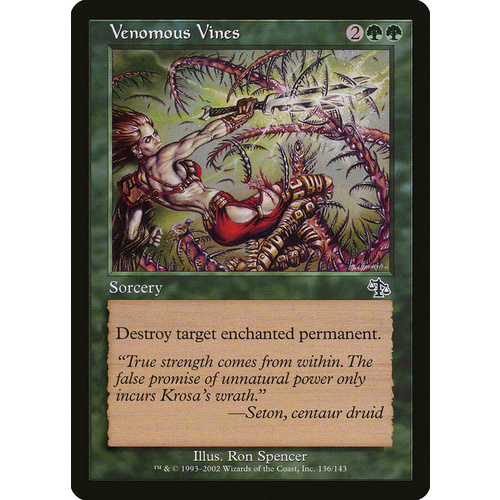 Venomous Vines FOIL - JUD
