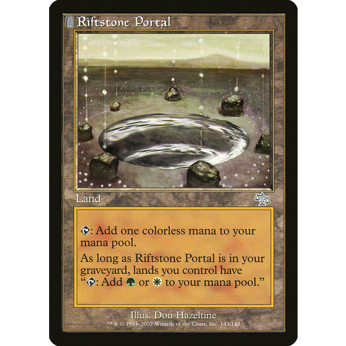Riftstone Portal FOIL - JUD