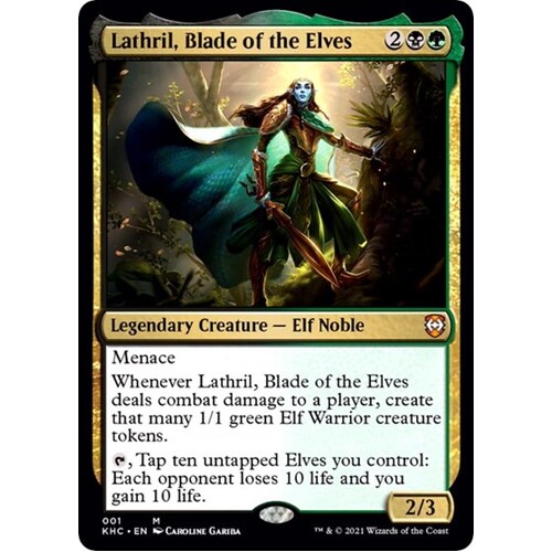 Lathril, Blade of the Elves - KHC