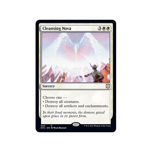 Cleansing Nova - KHC