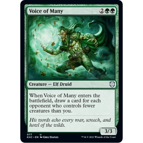 Voice of Many - KHC