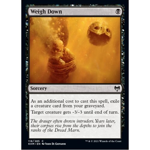 Weigh Down - KHM