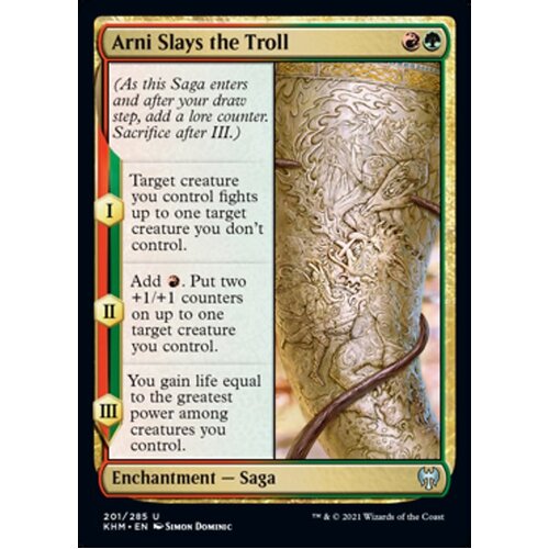 Arni Slays the Troll - KHM