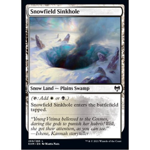 Snowfield Sinkhole - KHM