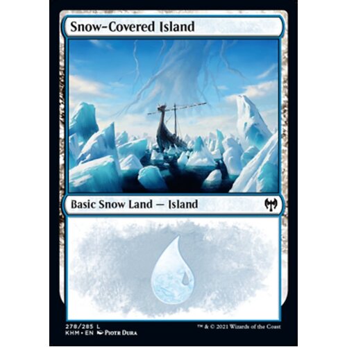 Snow-Covered Island (278) - KHM