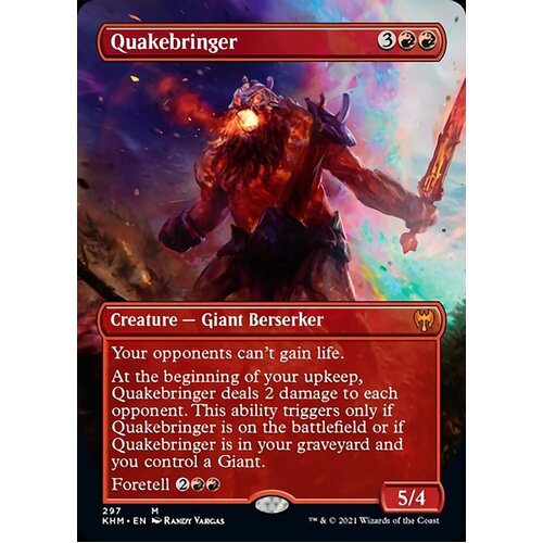 Quakebringer (Borderless Alternate Art) - KHM