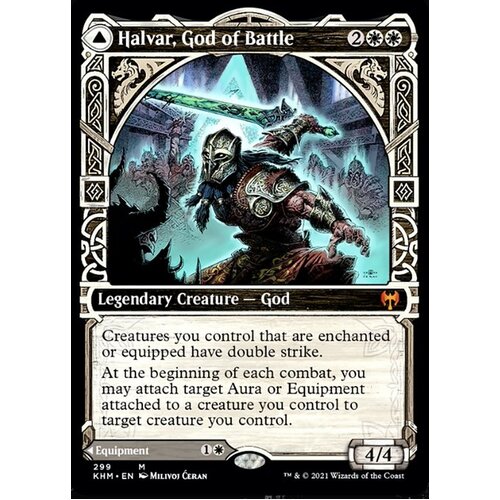 Halvar, God of Battle // Sword of the Realms (Showcase) - KHM