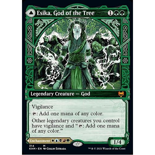 Esika, God of the Tree // The Prismatic Bridge (Showcase) - KHM