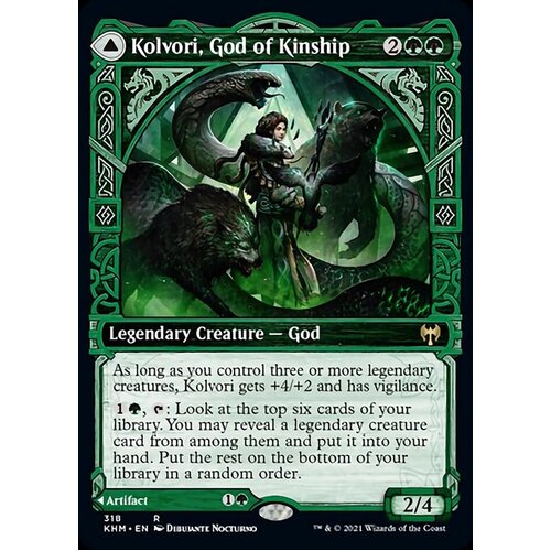 Kolvori, God of Kinship // The Ringhart Crest (Showcase) - KHM