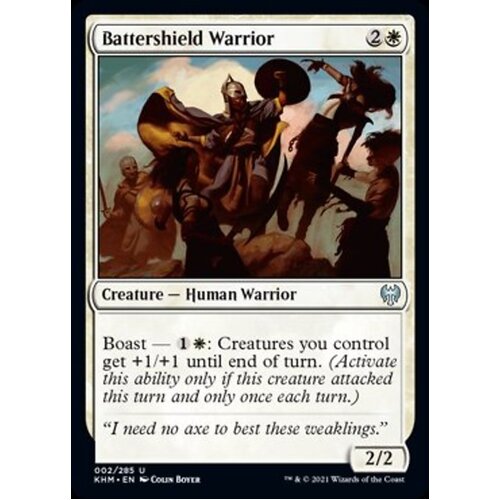 Battershield Warrior FOIL - KHM