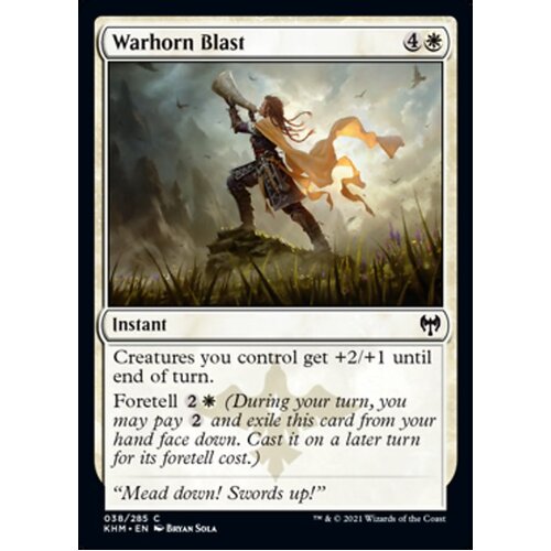 Warhorn Blast FOIL - KHM