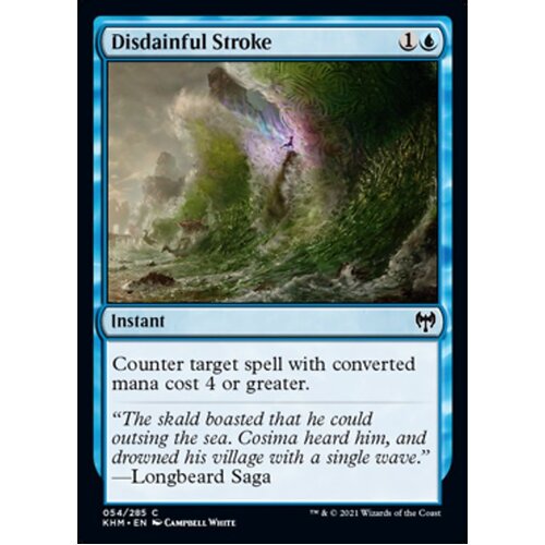 Disdainful Stroke FOIL - KHM