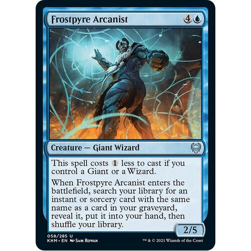 Frostpyre Arcanist FOIL - KHM