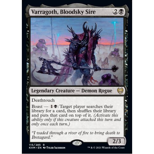 Varragoth, Bloodsky Sire FOIL - KHM