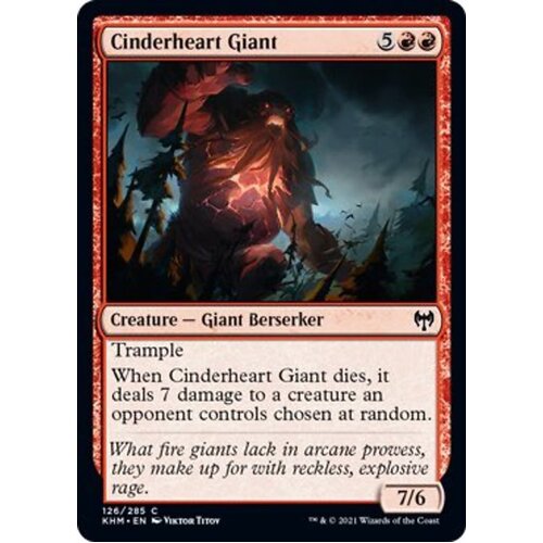 Cinderheart Giant FOIL - KHM
