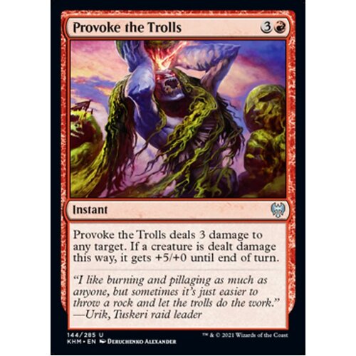 Provoke the Trolls FOIL - KHM
