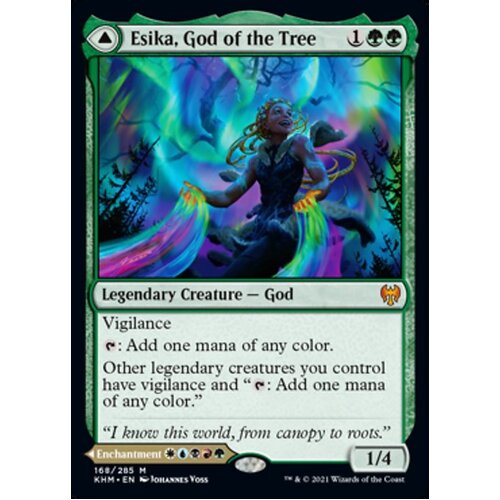 Esika, God of the Tree // The Prismatic Bridge FOIL - KHM