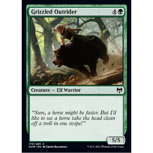Grizzled Outrider FOIL - KHM