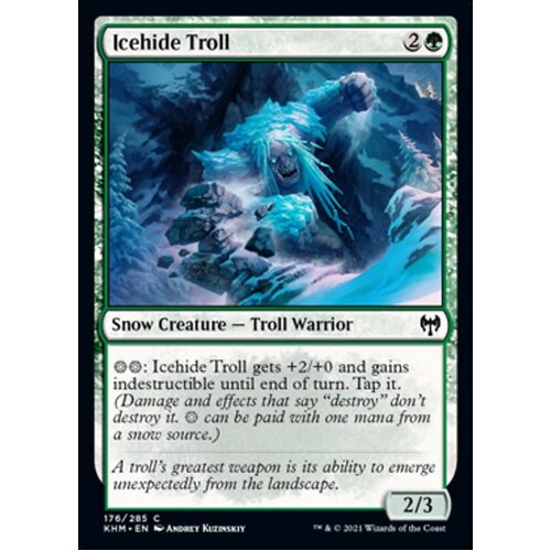 Icehide Troll FOIL - KHM