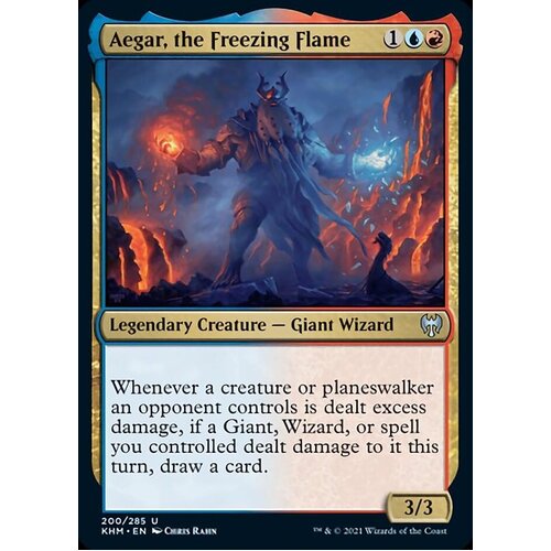 Aegar, the Freezing Flame FOIL - KHM