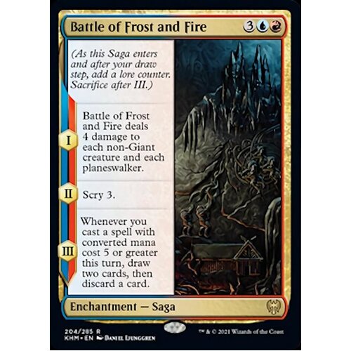 Battle of Frost and Fire FOIL - KHM