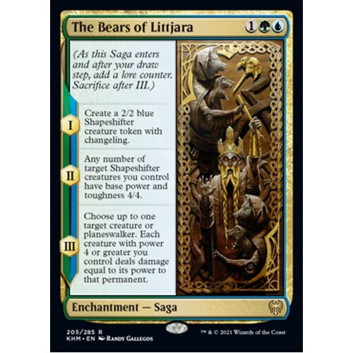 The Bears of Littjara FOIL - KHM