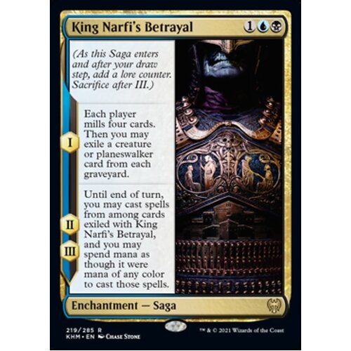 King Narfi's Betrayal FOIL - KHM