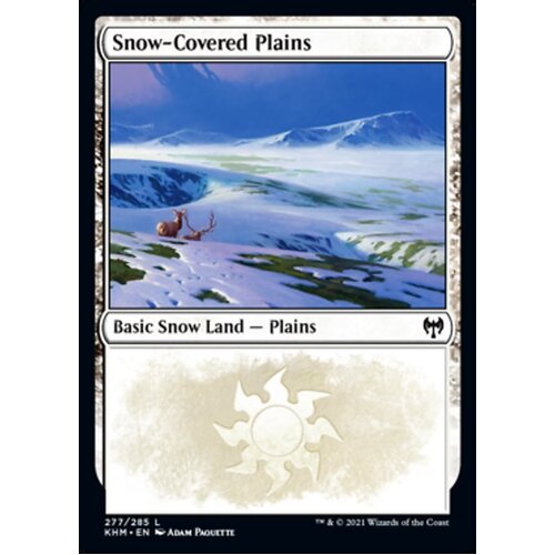 Snow-Covered Plains (277) FOIL - KHM