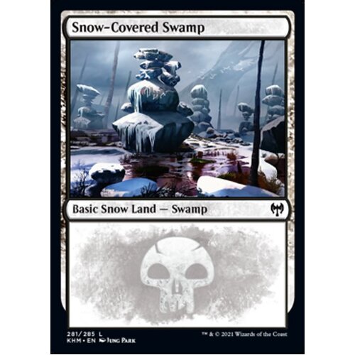 Snow-Covered Swamp (281) FOIL - KHM